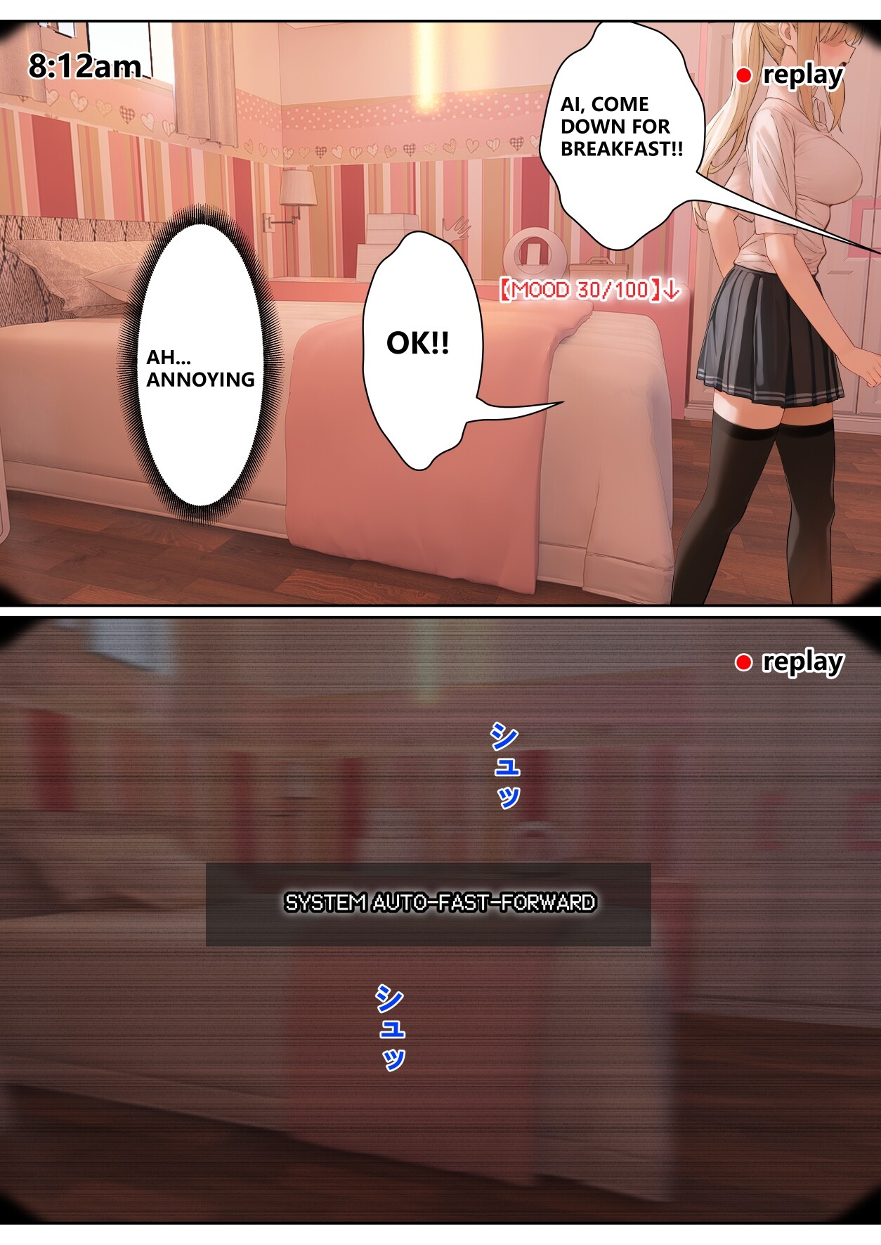 Hentai Manga Comic-My AR glasses can see various stats about my foster sister!?-Read-150